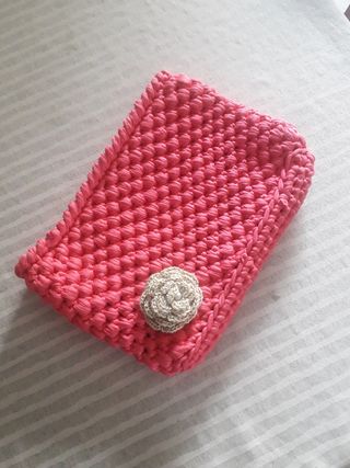 Bolsa artesanal tejida a mano