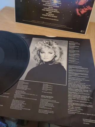Bonnie Tyler - Faster Than The Speed Of Night LP