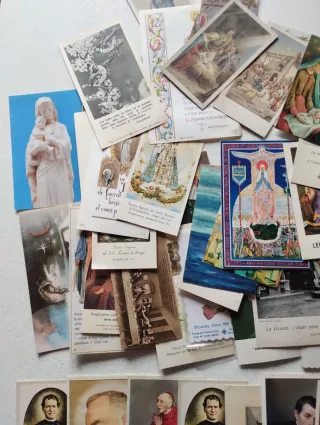 Santini religiosi vari 90 pezzi