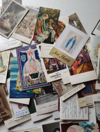 Santini religiosi vari 90 pezzi