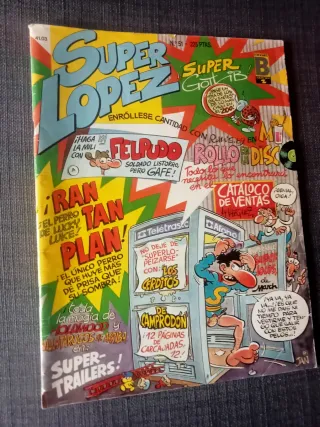 Lote 3 comics Súper López