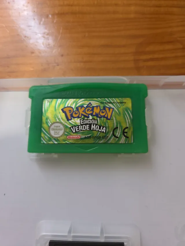 Pokemon Edición Verde Hoja GBA