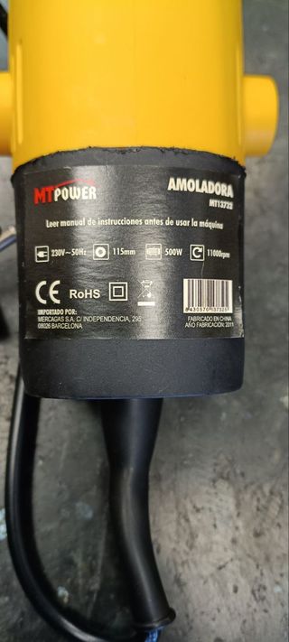 Kit Taladro y Mini Amoladora 500W