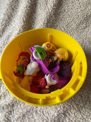 Cabeza Pin y Pon Almacenaje con Muñecas