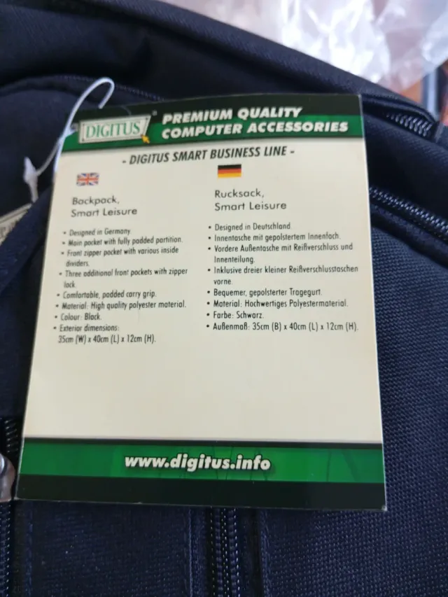 Zaino DIGITUS nero