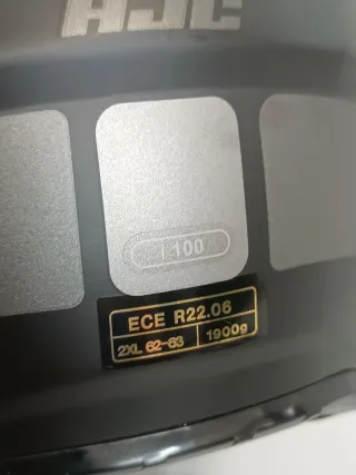 Casco Moto modular HJC  TALLA: 2XL 62-63cm W30Y639