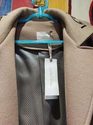 Abrigo marrón entretiempo sin estrenar