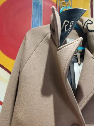 Abrigo marrón entretiempo sin estrenar