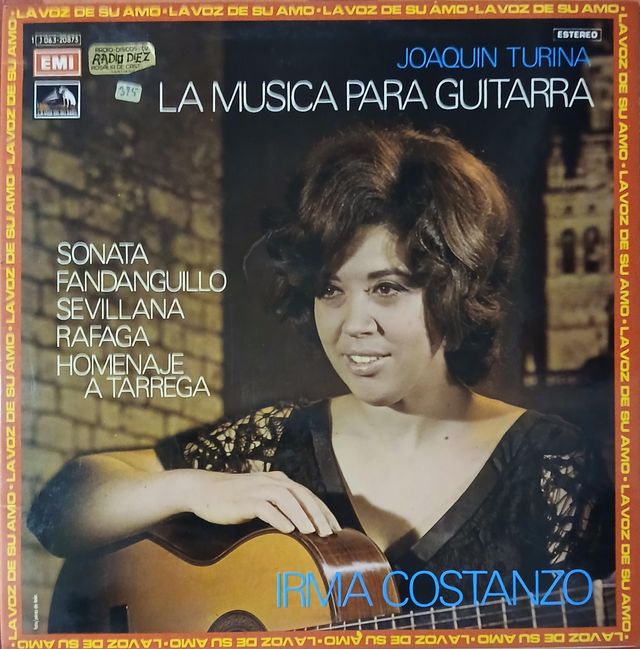 LP Irma Costanzo La Música Para Guitarra
