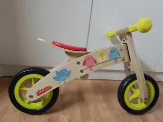 Bicicleta de madera para niños WOOMAX