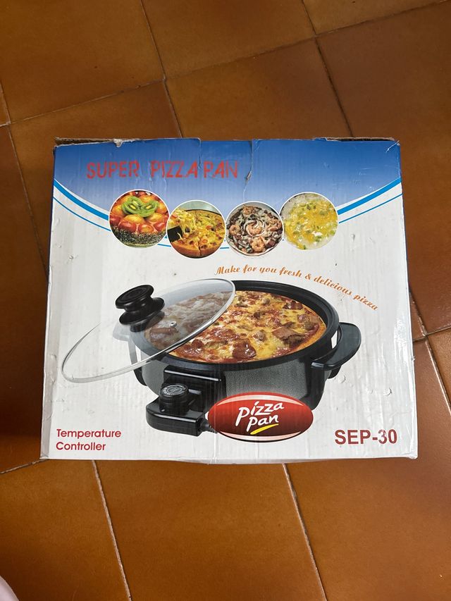 Super Pizza Pan SEP-30 con Control de Temperatura