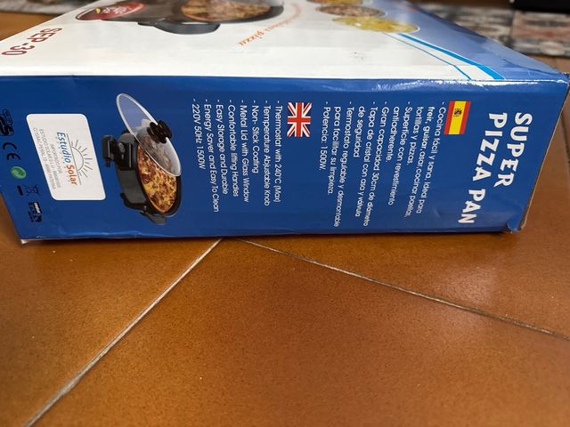 Super Pizza Pan SEP-30 con Control de Temperatura