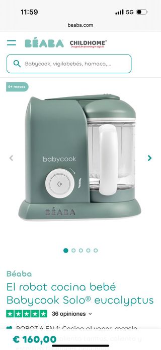 Robot de cocina para bebes SIN ESTRENAR
