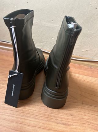 Botines Vero Moda verde oliva talla 40