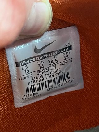 Zapatillas Nike KD VI 49,5EU/15US