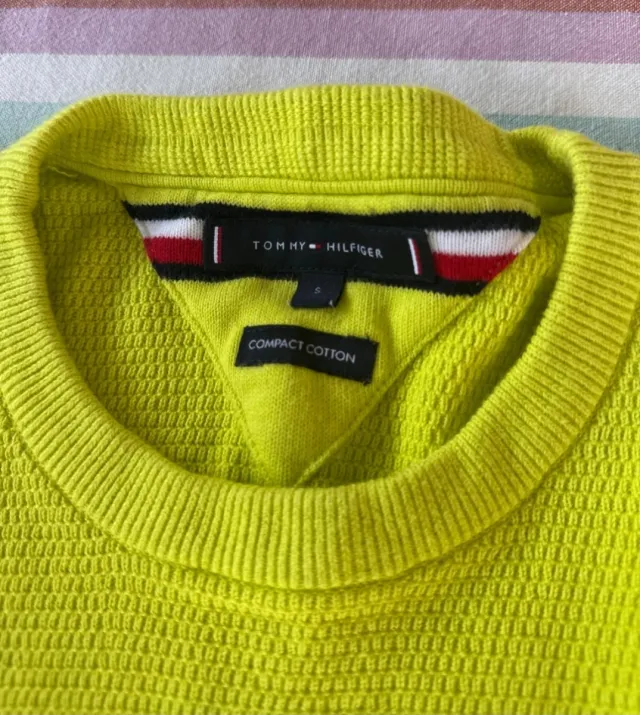 Jersey Tommy Hilfiger verde lima