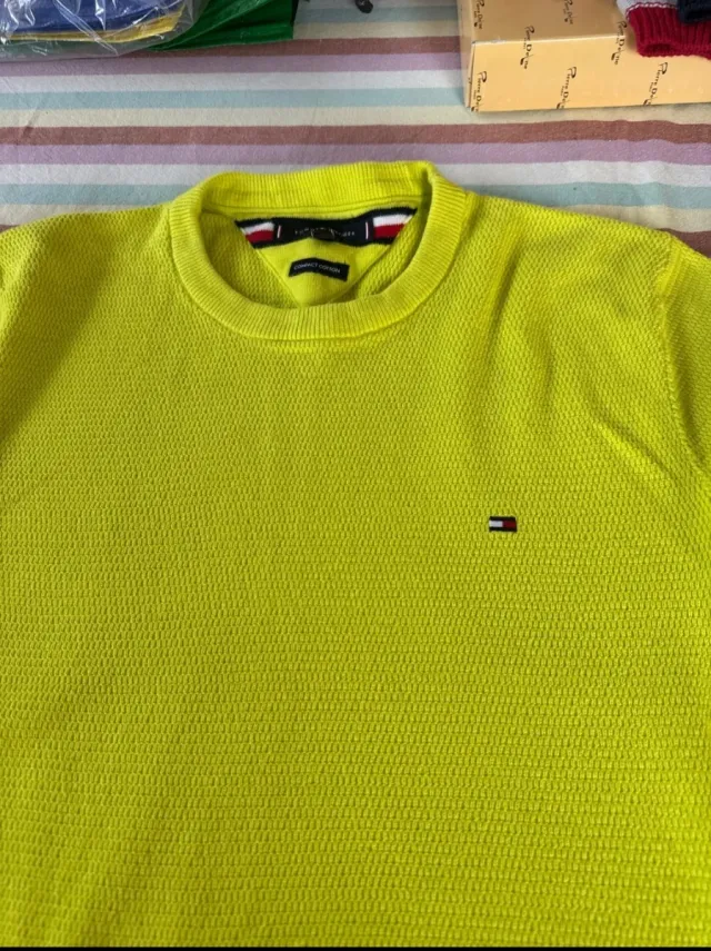 Jersey Tommy Hilfiger verde lima