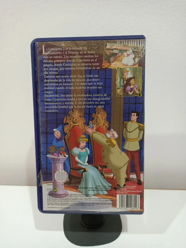 VHS La Cenicienta 2: El Cuento Continúa