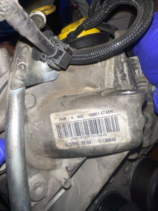 Motor Dacia Sandero Averiado