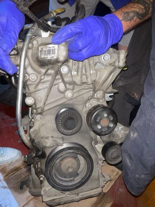 Motor Dacia Sandero Averiado