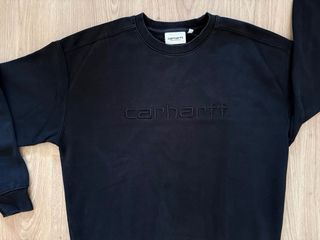 Sudadera Carhartt Negra, de hombre, en color negra