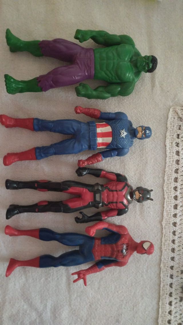 Lote Figuras Superhéroes Marvel