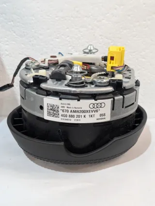 Volante Audi A6 S6 Cuero Costura Roja