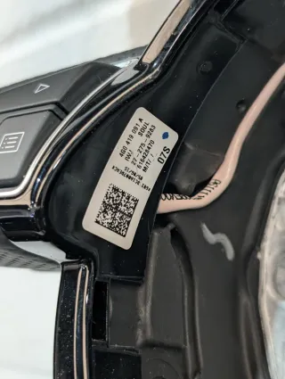 Volante Audi A6 S6 Cuero Costura Roja