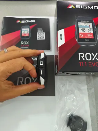 Ciclocomputador Sigma ROX 11.1 Evo Blanco