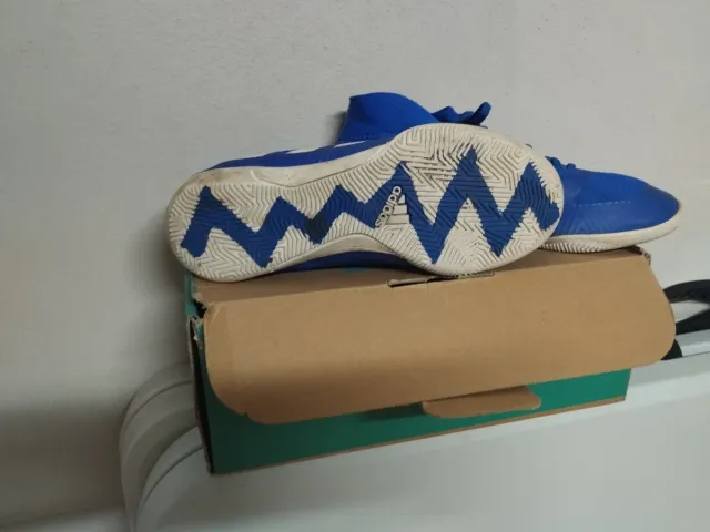 Zapatillas Adidas Fútbol Sala Azul/Blanco