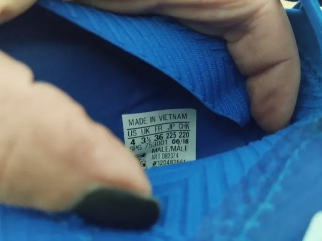 Zapatillas Adidas Fútbol Sala Azul/Blanco