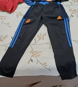 Chándal Real Madrid Adidas Negro y Azul