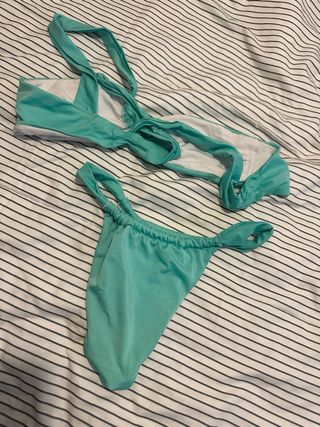 Bikini verde agua