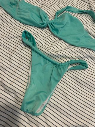 Bikini verde agua