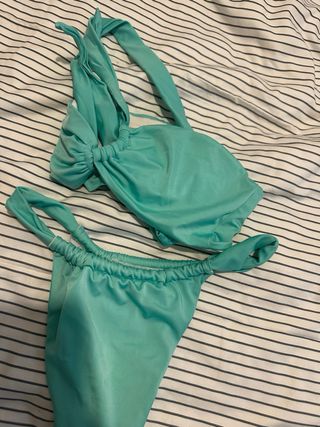 Bikini verde agua