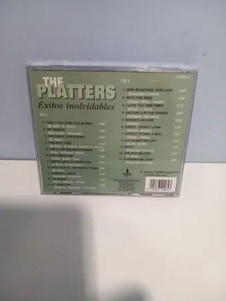 CD The Platters - Éxitos Inolvidables