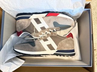 Zapatillas Hogan Talla 41 Beige/Gris