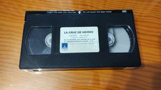 VHS La cruz de hierro – Original y funciona
