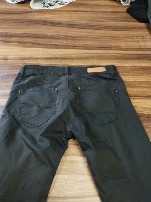 Vaqueros mujer negros