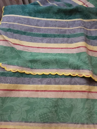 Copripiumino matrimoniale a righe