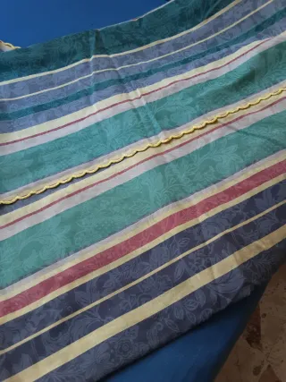 Copripiumino matrimoniale a righe