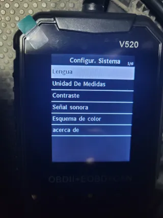 Lector OBD2 V520 para diagnóstico de coches