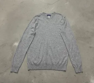 Patagonia pullover cashmere grey uomo tg xl