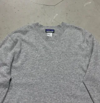 Patagonia pullover cashmere grey uomo tg xl