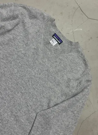 Patagonia pullover cashmere grey uomo tg xl