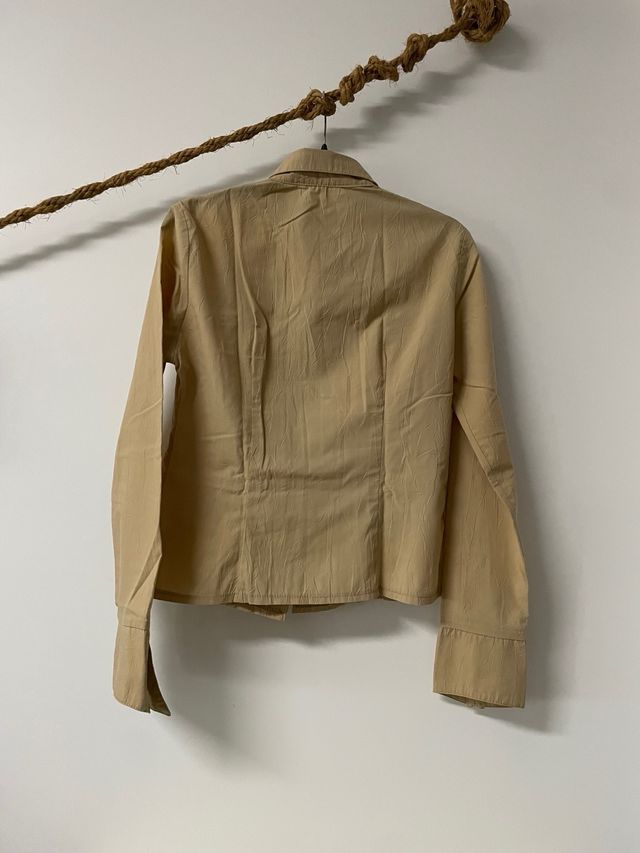 Camisa Zara Beige Talla S