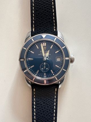 Breitling SuperOcean 38mm Reloj Azul, A37320