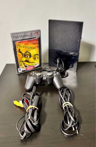 Playstation 2 + Gioco Shrek 2