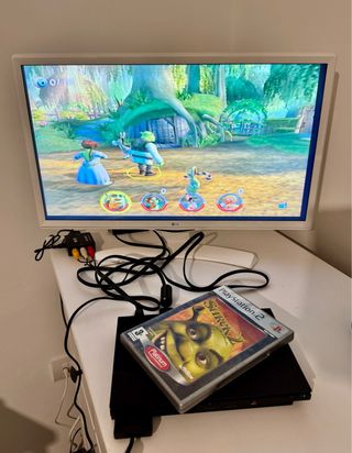 Playstation 2 + Gioco Shrek 2