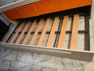 Cama nido juvenil con cajones